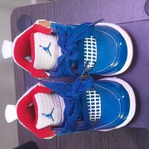 Jordan 4 Retro Messy Room Baby Toddler Sneaker Size 4C Nike Basketball Shoes EUC